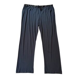 Blis 2X Black Lounge Pants Soft Knit Pajama Sleep Bottoms Womens NWOT